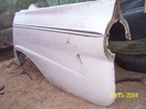 1957 car rear quarter