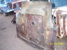 ford 1957 car trunk pan
